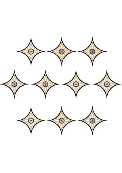 Fayans Diyagonal Pvc Çıkartmaları STIL03 (Yurt Dışından)
