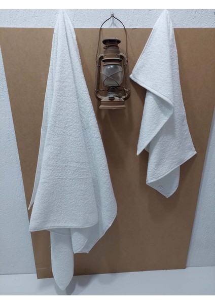 Banyo Havlu Seti Büyük Boy Beyaz 2'li fiyatları