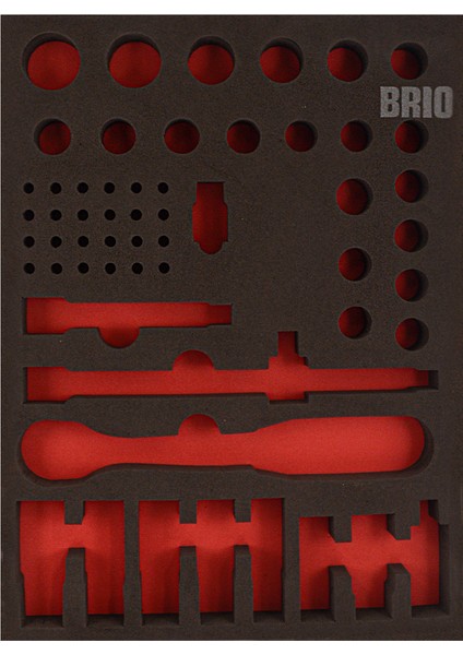 Lokma Set 1/2-56 Parça 10-32 B Line Sünger Yatak Boş
