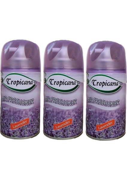 Air Freshener Oda Kokusu Lavander Lavanta Koku Parfüm Sprey 260 ml x 3 Adet