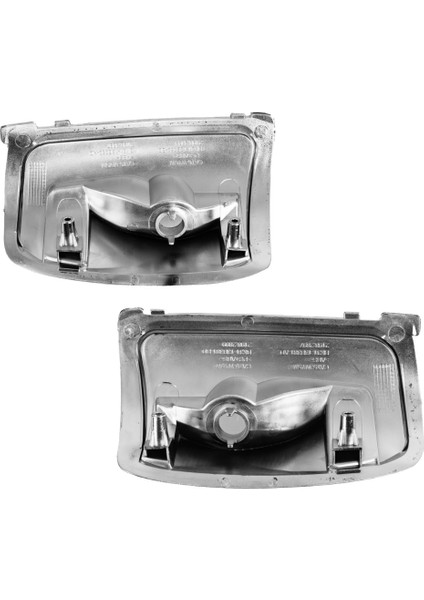 Ford Transit V363 Için Ayna Sinyal Lambası-Beyaz-Set