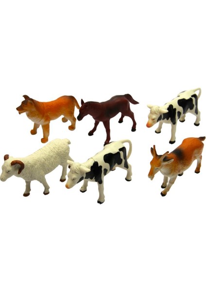 Küçük Boy Çiftlik Hayvanları Seti (6 Inç)