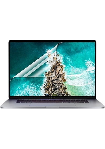 Apple Macbook 13.6' Air 2022 M2 A2681 Ekran Koruyucu Ultra Ince Kırılmaz Cam Tam Uyum