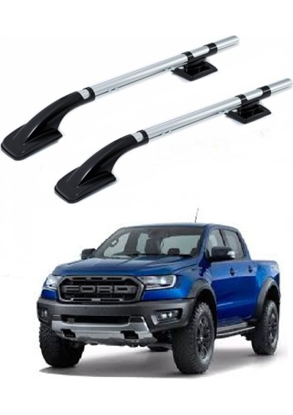 Ranger 2016 Sonrası Ara Atkısız Tavan Çıtası Port Bagaj Nikel