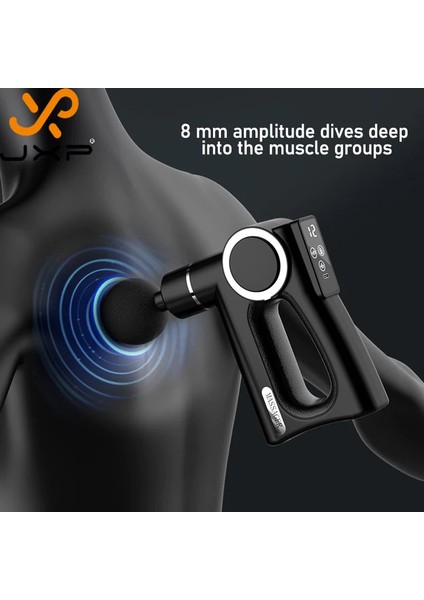 Mini Masaj Tabancası LED Ekran 4 Başlıklı Kas Rahatlatıcı Şarjlı indirimleri