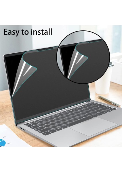 Apple Macbook 13.6' Air 2022 M2 A2681 Ekran Koruyucu 2 Adet Ince Kırılmaz Nano Cam Tam Uyum