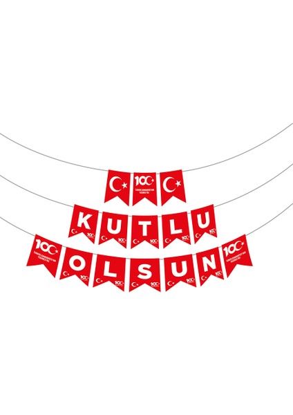 100. Yık Kutlu Olsun Banner