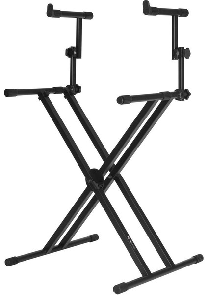 GFW-KEY-5100X Black 2 Tier x Style Keyboard Stand