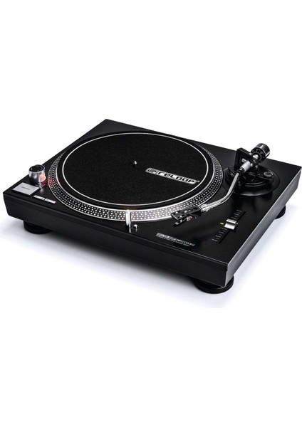 Reloop RP-2000 MK2 | Profesyonel Direct-Drive DJ Pikap / Turntable, Ortofon OM Black Pikap İğnesi ve Headshell ile Birlikte