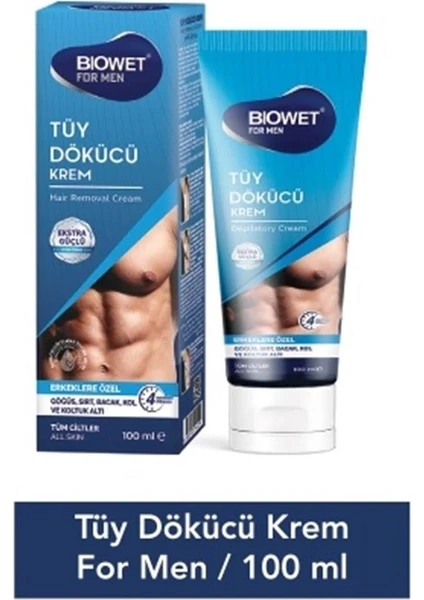 Tuy Dokucu Bıowet For Men Ekstra Guclu Krem 100 ml