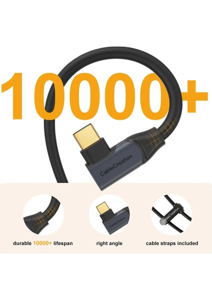 5 Gbps Type-C Vr Data Şarj Kablosu Oculus Quest 2 Için Link Cable 90° Type-C Uç USB 3.2 Kablo 5 Metre 3A CC1064 Profesyonel Bilgisayar Bağlantı Kablosu modelleri