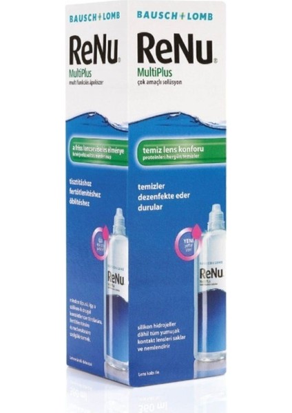 Bausch Lomb Multiplus Çok Amaçlı Kontak Lens Bakım Solüsyonu 360 Ml