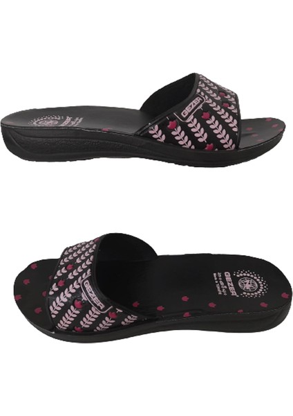 Pembe-Siyah Kadın Günlük Terlik indirimleri
