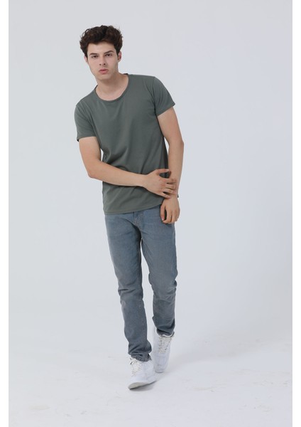 Rahat Fit Erkek Tshirt 5001-LH fiyatları