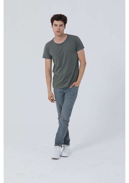 Rahat Fit Erkek Tshirt 5001-LH fırsatları