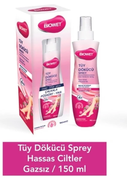 Tuy Dokucu Bıowet Hassas Cıltler Gazsız Sprey 150 ml