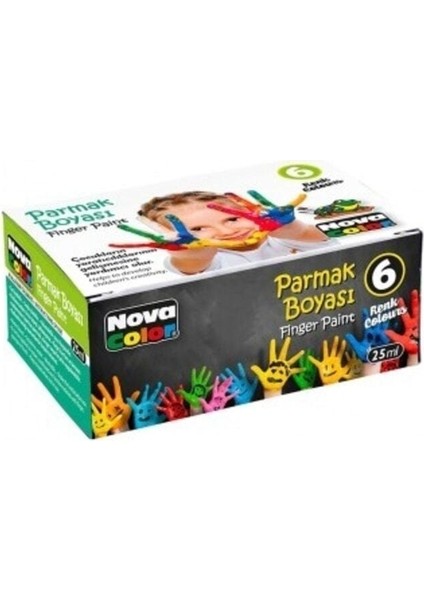 Nova Color N.color Parmak Boyası 6 Lı - 8697405223862