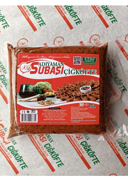 850gr Vakumlu Çiğköfte