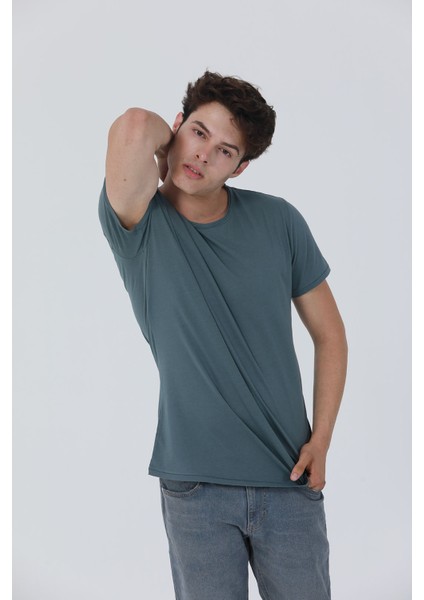 Rahat Fit Erkek Tshirt 5001-SM fiyatları