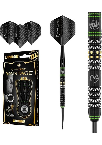 Mvg Vantage %90 Tungsten Çelik Uçlu Dart Oku