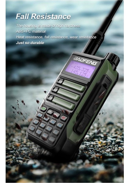 uv 16 Pro Yeşil Telsiz V2 Versiyon