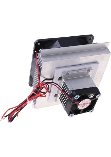 Termo Elektrik Peltier Hava Soğutucu Sistem DC 12V 6A 60W Mini Klima Buzdolabı Araba Soğuk Hava