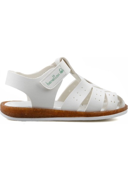 Benetton Bn 1205 Çocuk Sandaleti BN-1205-Beyaz