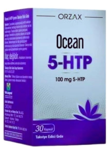 Ocean 5-Htp Içeren Takviye Edici Gıda 100MG 30 Kapsül