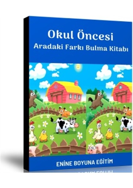 Okul Öncesi Fark Bulma Kitabı