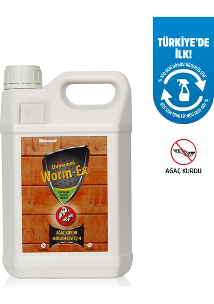 Worm-Ex Ağaç / Tahta Kurdu 5 Lt