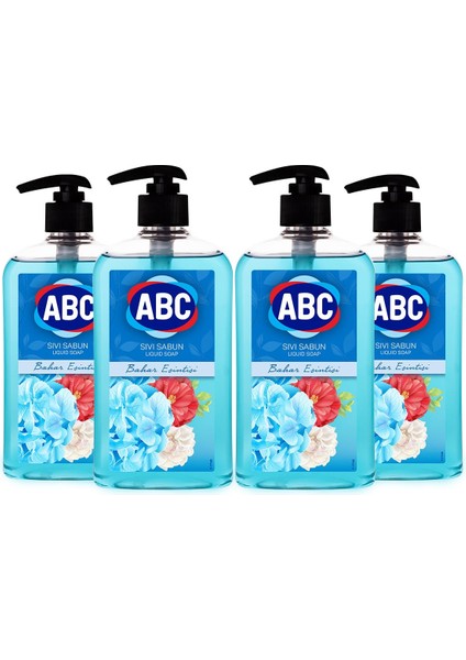 Abc Sıvı Sabun Bahar Esintisi 400 ml 4 Lü