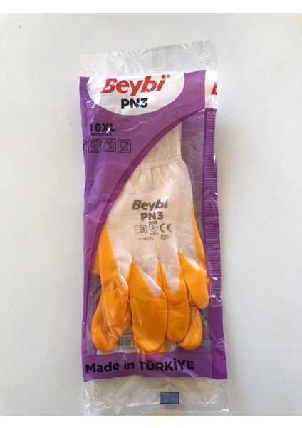 6'lı Iş Güvenliği Eldiveni (Pn3)