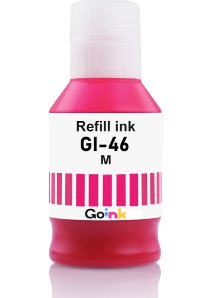 Canon Gı-46 4 Renk Pigment Muadil Mürekkep GX3040/GX4040/GX5040/GX6040/GX7040 Siyah (Black)