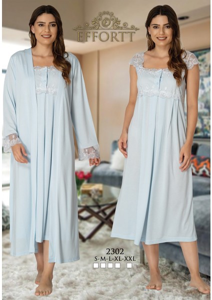 2305 Mavi Lohusa Hamile 4'lü Set