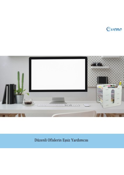 Dosya Düzenleyici Masa Üstü Organizer Ahşap Evrak Raflı Model 1 fiyatları