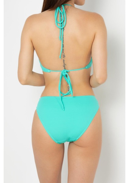 Bağlama Detaylı Normal Bel Bikini Takım modelleri