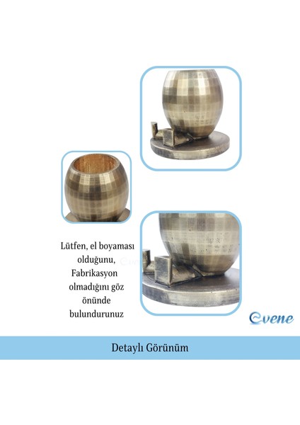 Saksı Çiçek Kaktüs Saksısı Lüx 17 cm Yuvarlak Ayaklı Saksı 2'li Set Çiçeklik