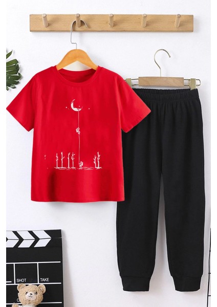 Çocuk Uzay Temalı Alt - Üst Eşofman Takımı fiyatları