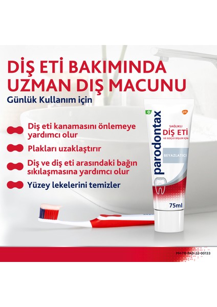 75Ml + Parodontax 2'Li Fırça