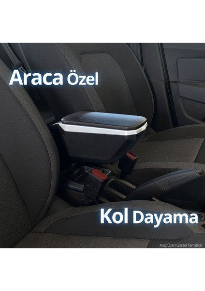 Renault Clio 4 Kol Dayama Kolçak Geçmeli Abs Gri 2012-2019