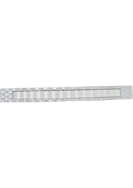 Petekli Simli Beyaz 160 mm Kulp ( 10 Adet )