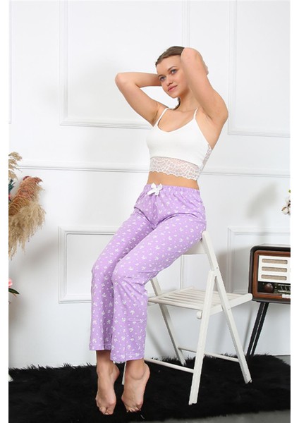 Kadın Pamuklu Alt Pijama 27459