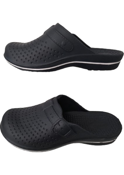 Unisex Lacivert-Beyaz Çizgili Banyo Balkon Terliği fiyatları