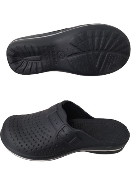 Unisex Lacivert-Beyaz Çizgili Banyo Balkon Terliği modelleri