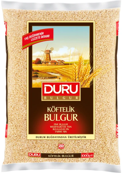 Duru Köftelik Bulgur 1000g