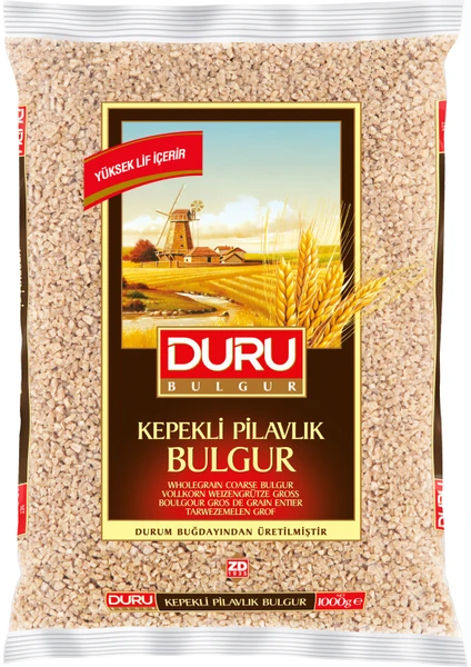 Duru Kepekli Pilavlık Bulgur 1000g