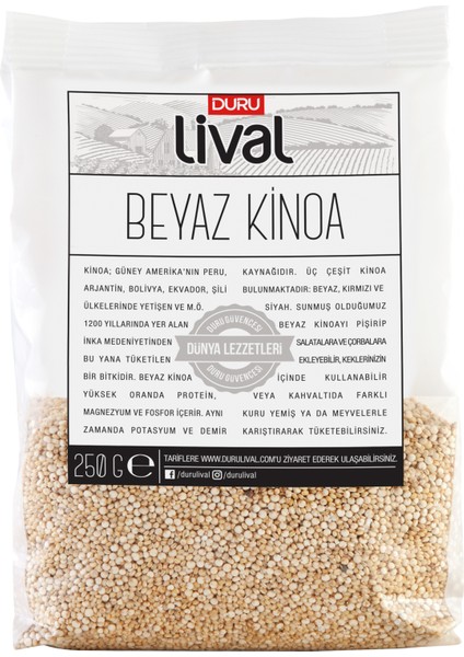 Beyaz Kinoa 250g