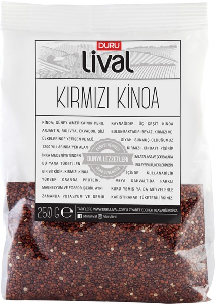 Kırmızı Kinoa 250g