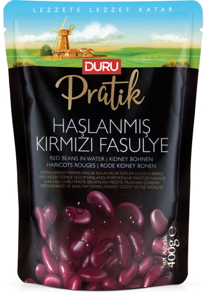 Pratik Haşlanmış Kırmızı Fasulye 400g