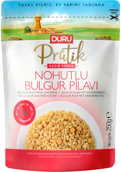 Pratik Nohutlu Bulgur Pilavı 250g